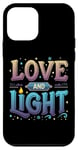 Coque pour iPhone 12 mini Célébration des fêtes de Hanoukka Love and Light