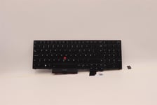 Lenovo ThinkPad P17 2 Keyboard Danish Black Backlit 5M11C88855