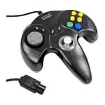 Manette Nintendo 64 Noir Eaxus (116359)