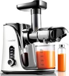 AMZCHEF Cold Press Juicer with 2 Speed Control - High Juice Yield Juicer with -