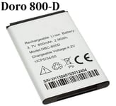 New Battery for Doro Phone 800-D, 6520 6050 6526 6030 6620, 3.7V, Never used