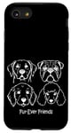 iPhone SE (2020) / 7 / 8 Dog Face Breeds Fur-Ever Friends Cute Puppy Pet Lover Case