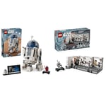 LEGO Star Wars R2-D2 Model Set, Buildable Toy Droid Figure for 10 Plus Year Old Kids & Star Wars Boarding the Tantive IV Set, A New Hope Buildable Toy for 8 Plus Year Old Boys, Girls & Kids