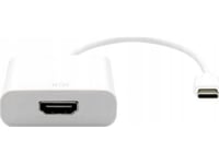 Kabel Garbot Usb3.1 C-Hdmi. M/F. White 20Cm