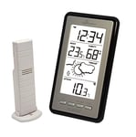 La Crosse Technology WS9130 Station météo avec possibilité de connexion Mobile Alerts - Noir