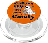 Boo Ghost Candy Halloween Kid Boy Girl Cool Fantôme effrayant PopSockets PopGrip pour MagSafe