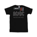 Ac/Dc - T-Shirt Back In Black - Fille