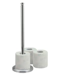 Sunnex Tall Multi Toilet Roll Holder Chrome Finish 45cm CR/MTRH