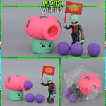 Plants Vs Zombies Peashooter PVC Action Anime Figur Modell Leksak Present Leksaker [kk]