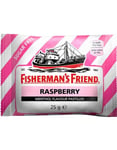 Sukkerfri Fisherman's Friend med Smak av Raspberry 25 g