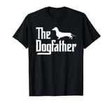 The Dog Father, Dachshund Lover Dog Dad, Best Dog Daddy Ever T-Shirt