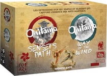 Asmodee Igiari Onitama - Expansion: Sensei's Path + Way of The Wind - Board Games - Strategy Games for 14 Years and Up - Game for 2 Players - French Version