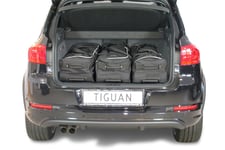 Resvaska uppsattning Volkswagen Tiguan 5N hog boot floor 20072015 suv