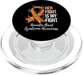 Her Fight Is My Fight Amniotic Band Syndrome Awareness PopSockets PopGrip for MagSafe