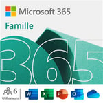 Microsoft 365 Famille Jusqu'à 6 utilisateurs Abonnement 12 mois