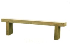 Forest Garden 4 Seater Wooden Bench