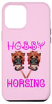 Coque pour iPhone 13 Pro Max Chevaux Bâton-Cheval HOBBY HORSING