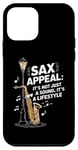 Coque pour iPhone 12 mini Appel de saxophone amusant