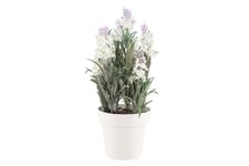 Konstgjord Lavendel i kruka 26 cm - Vit