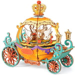 Robotime Pumpkin Carriage 3D Tee se itse soittorasia