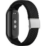 Xiaomi Mi Band 8 punottu kellon ranneke Sport elastinen nylon korvaava pehmeä ranneke Xiaomi Mi Band 8 naisille ja miehille