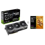 ASUS TUF Gaming NVIDIA GeForce RTX 4070 Super OC Edition – Carte Graphique Gaming (12GB GDDR6X, PCIe 4.0, DLSS 3, HDMI 2.1a, DisplayPort 1.4a, 3.15-Slot, Ventilateurs axiaux) + Indiana Jones