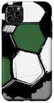 Coque pour iPhone 11 Pro Max Maillot de football pour homme Vert foncé