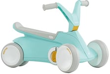 BERG GO² 2in1 Porteur | Porteur Enfants Voiture, Karting, Vélo Bébé, Draisienne Bébé, Educatif Bébé Walker, Vehicule Enfant 10-30 Mois (Menthe), FR : Taille Unique (Taille Fabricant : -)