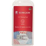 Singer Quarter inch ¼ Pouce Piecing à Clipser Pied presseur pour Machines à Coudre Low-Shank