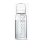 LifeStraw Go Tritan Renew 1L Filter Bottle - Polar White/Clear