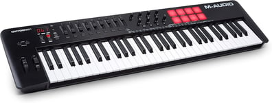 M-Audio Oxygen 61 V – 61 Key USB MIDI Keyboard Controller With Beat Pads, Sma