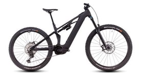 Vtt electrique tout suspendu cube stereo hybrid one77 hpc slx 800 shimano deore xt 12v 800 wh 29   27 5   noir blackline 2025