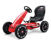 Milly Mally Kart à pédales pour Enfants Abarth Véhicule à pédales Karting Jouet Karting pour Enfants en Plein air Durable Robuste de qualité