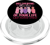 Delivering The Love Of Your Life Valentine's Day L&D Nurse PopSockets PopGrip for MagSafe