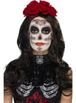 Smiffys Make-Up FX, DOTD Glamour Kit, Grease, Blac Transfers, Face Paint, Lashes, Jewels & Applicator, Cosmetics and Disguises Fancy Dress, Halloween Dress Up Cosmetics & Disguises.