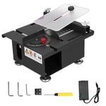 (3)Circular Table Saw Mini Firm Clamping 110V-240V 100W Woodworking Cutting