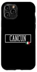 Coque pour iPhone 11 Pro Cancun Mexico Mexican Adventure Voyage Femmes Hommes