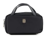 Tommy Hilfiger Coquelicot, Accessoire de Voyage-Portefeuille à Triple pli Femme, Noir, Taille Unique