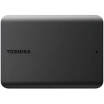 Toshiba Canvio Basics - Disque dur - 1 To - externe (portable) - 2.5" - USB 3.2 Gen 1 / USB 2.0 - noir mat