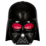 Star Wars Masque Électronique Dark Vador avec Effets Sonores et Phrases, Sangle Ajustable, Accessoire de Déguisement pour Filles et Garçons dès 5 Ans, Costumes et Masques d'halloween pour Enfants