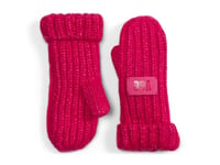 UGG Boy's K Chunky Mitten, Cerise, O/S UK