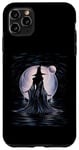 Coque pour iPhone 11 Pro Max Witch Moon Magic Spellcaster T-shirt graphique Femme