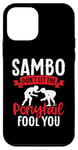 iPhone 12 mini Sambo Girl Female Wrestler Training Sambo Wrestling Case