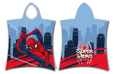 Lasten pyyhe Spiderman Hero Poncho 50x115 cm