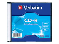 Verbatim Datalife - Cd-R - 700 Mb (80Min) 52X - Cd-Fodral