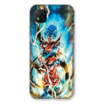 Cokitec Coque pour Xiaomi Redmi 9C Manga Dragon Ball Sangoku Blanc