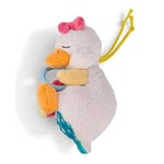 NICI- Boîte à Musique MyFirstNICI oie Gilli 20cm Beige Aide au Sommeil pour bébés et Tout-Petits, dès la Naissance-Peluche pour Filles et garçons, à Mettre dans Le lit, Le Landau et Le Berceau, 49056