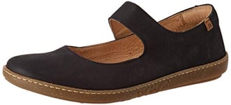 El Naturalista Femme El Naturalista Femme Coral Ballerines Bout fermé,Noir Black Black,38 EU