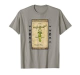 The Hanged Man Frog Tarot Style Graphic, Cool Novelty Frog T-Shirt