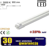 Nvox Lysrör 90Cm 14W T8 3000K G13 Varm Transparent Enkelsidigt